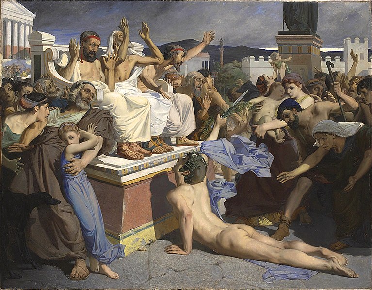 File:Pheidippides giving word of victory.jpg