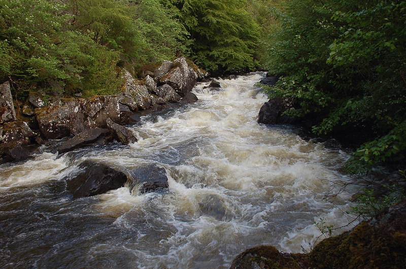 Rapids on the River Inver - geograph.org.uk - 2430411