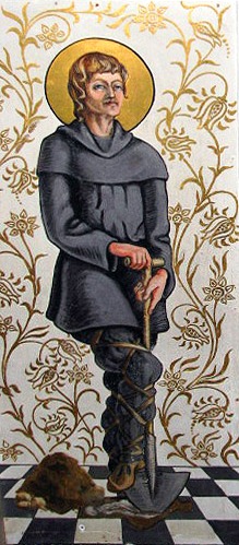 File:St Walstan modern depiction.jpg