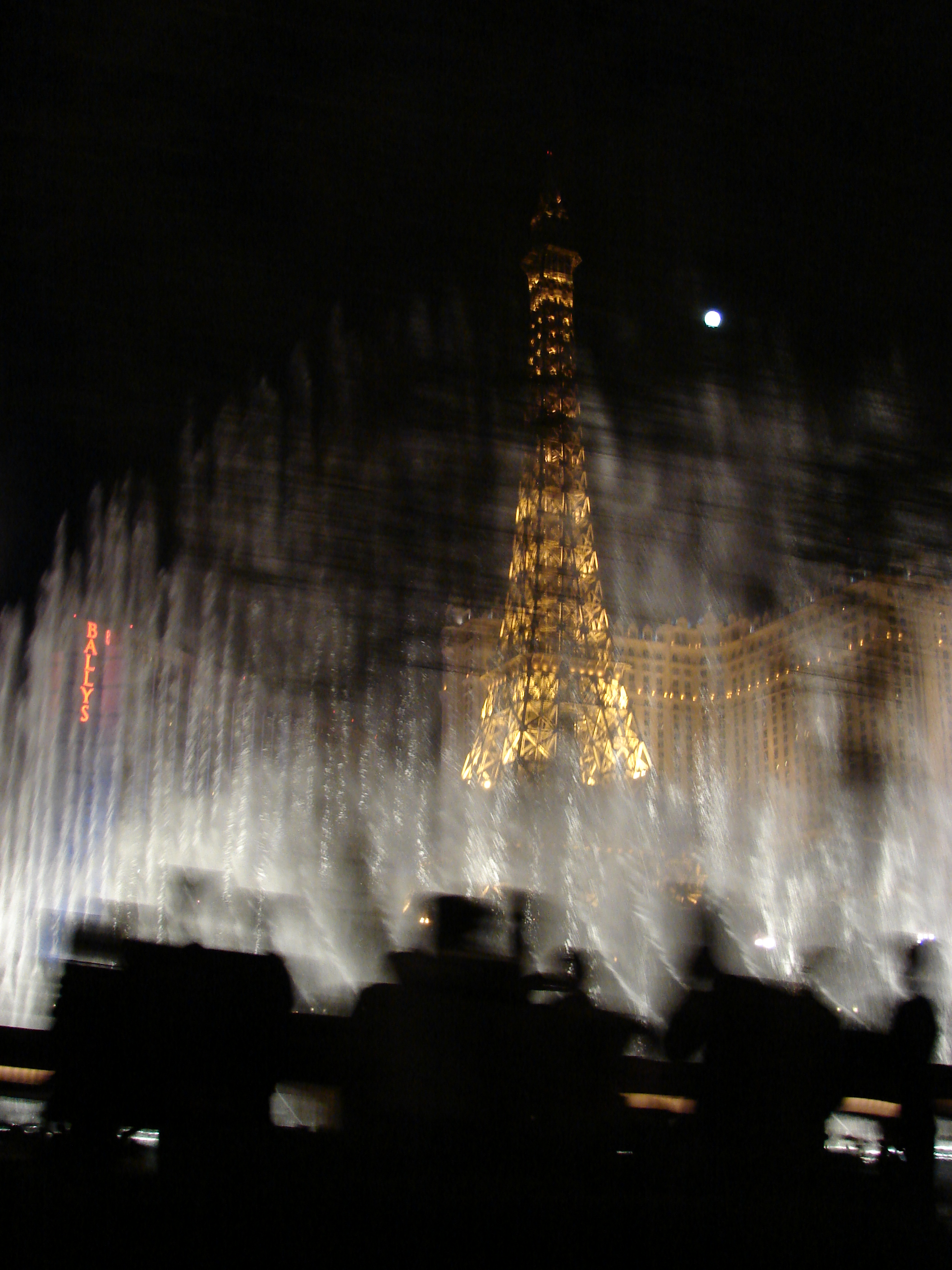 Eiffel Tower and Bellagio Fountains