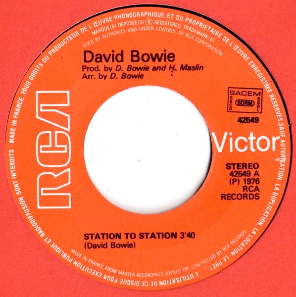 David Bowie – Station To Station LP