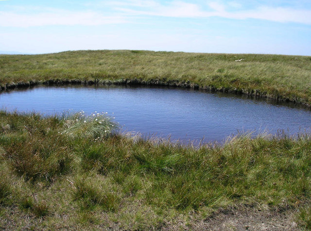 File:Tarn on Great Coum - geograph.org.uk - 206050.jpg