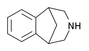 2,3,4,5-Tetrahydro-1,5-methano-1<i>H</i>-3-benzazepine chemical compound