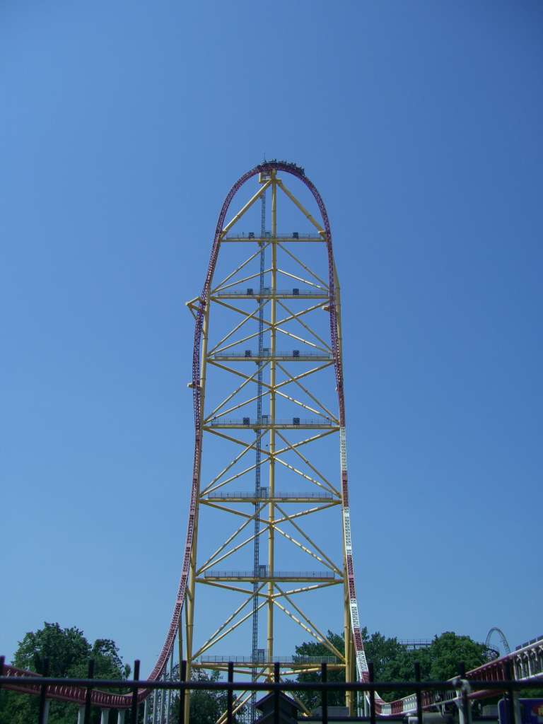 Tower 6. Башня на 6 сортов. Slingshot Cedar Fair.