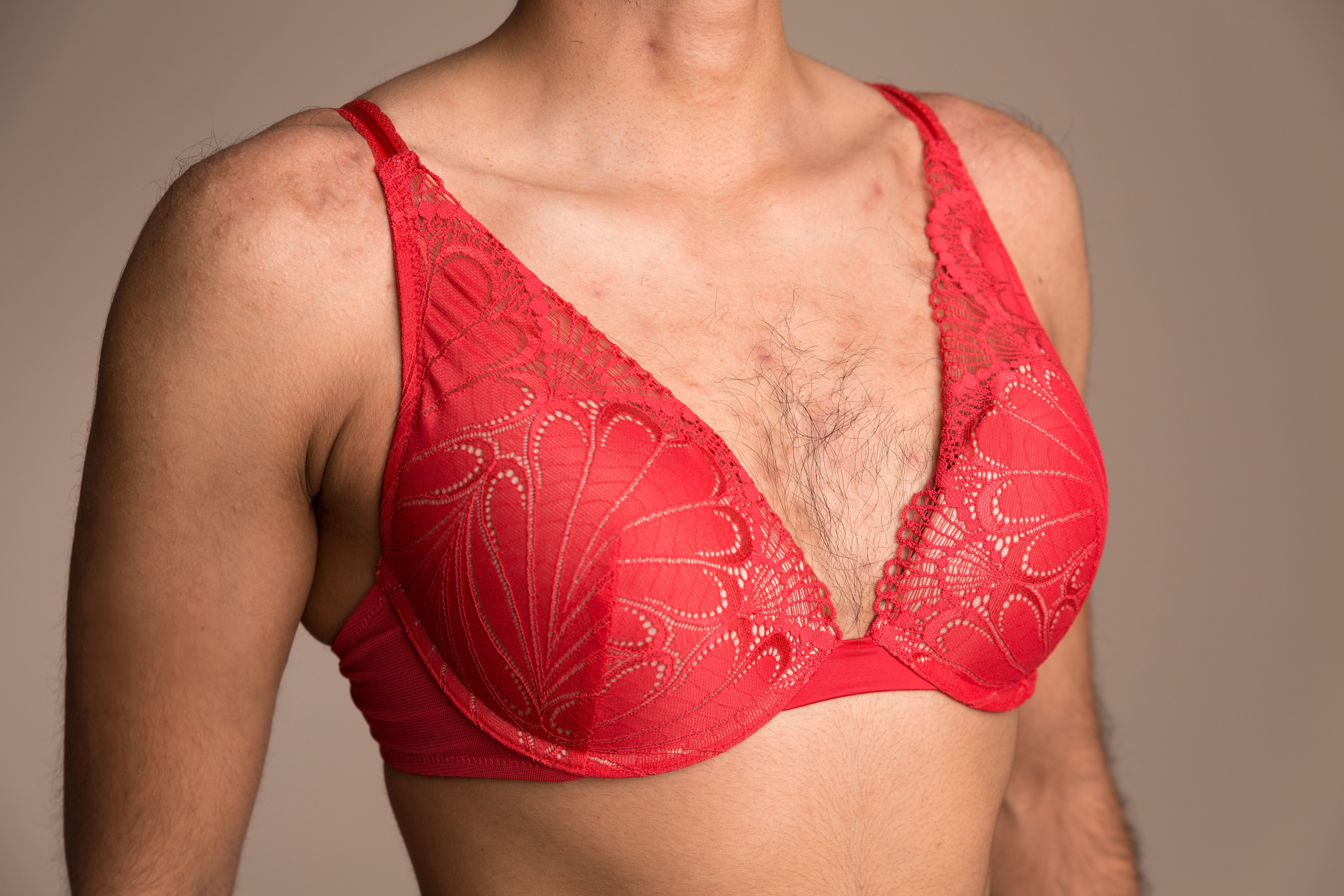 Male hot sale compression bra