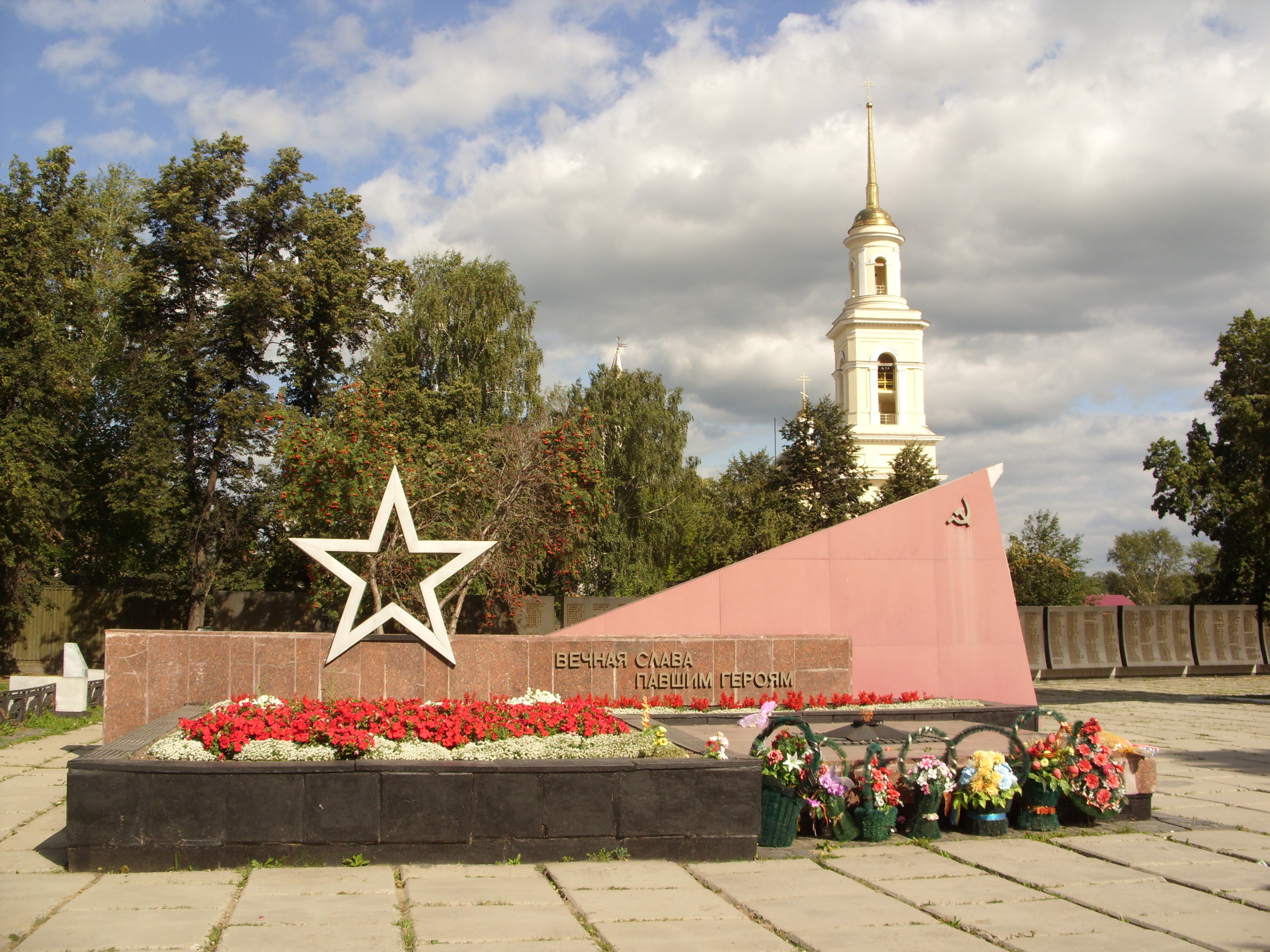 Фото обелиска вов