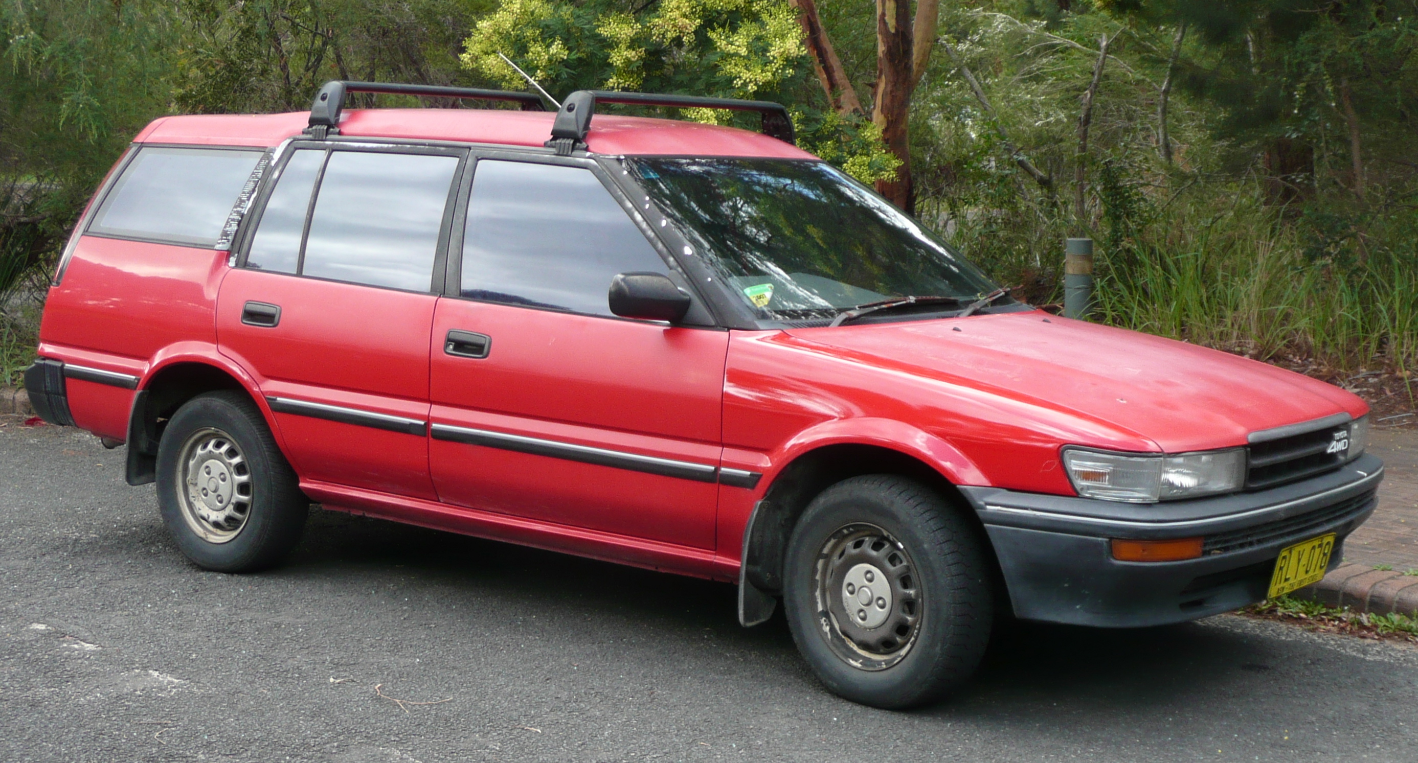 1992 toyota corolla 4wd wagon #5