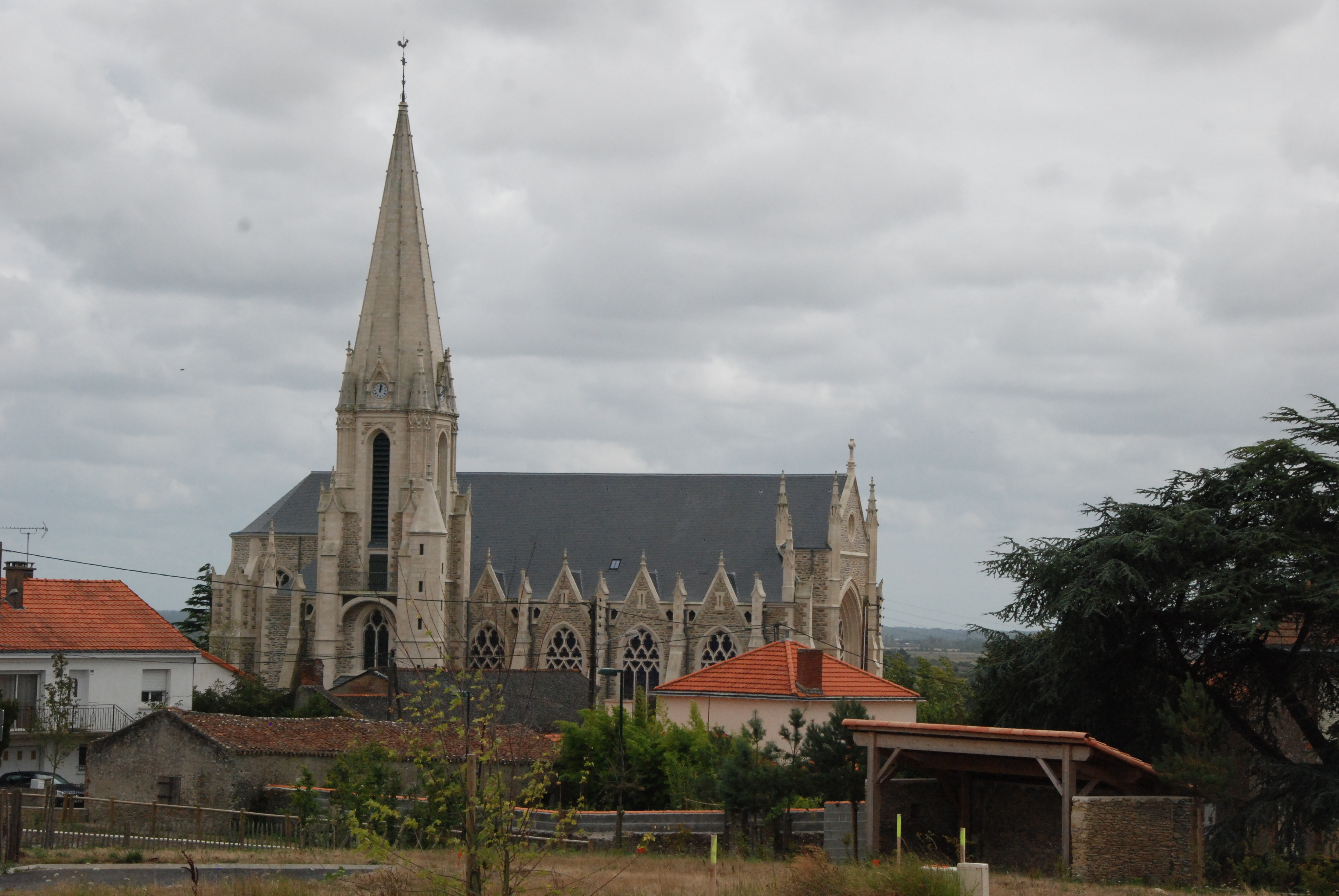 Église de Saint-Cyr-en-Retz  France Pays de la Loire Loire-Atlantique Villeneuve-en-Retz 44580