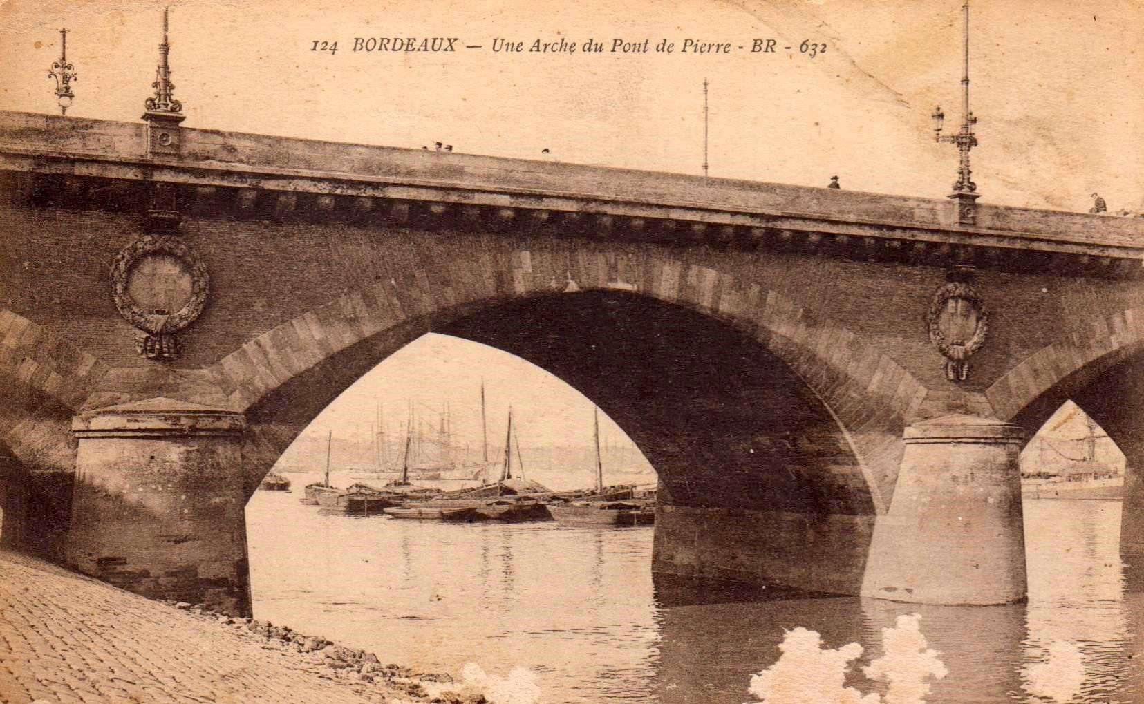 File Bordeaux Pont de Pierre arche .jpg Wikimedia Commons