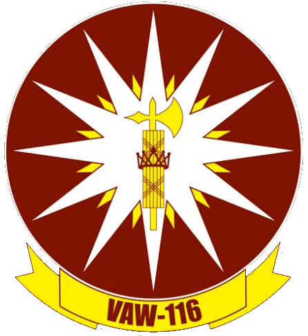 File:Carrier Airborne Early Warning Squadron 116 (US Navy) patch.png