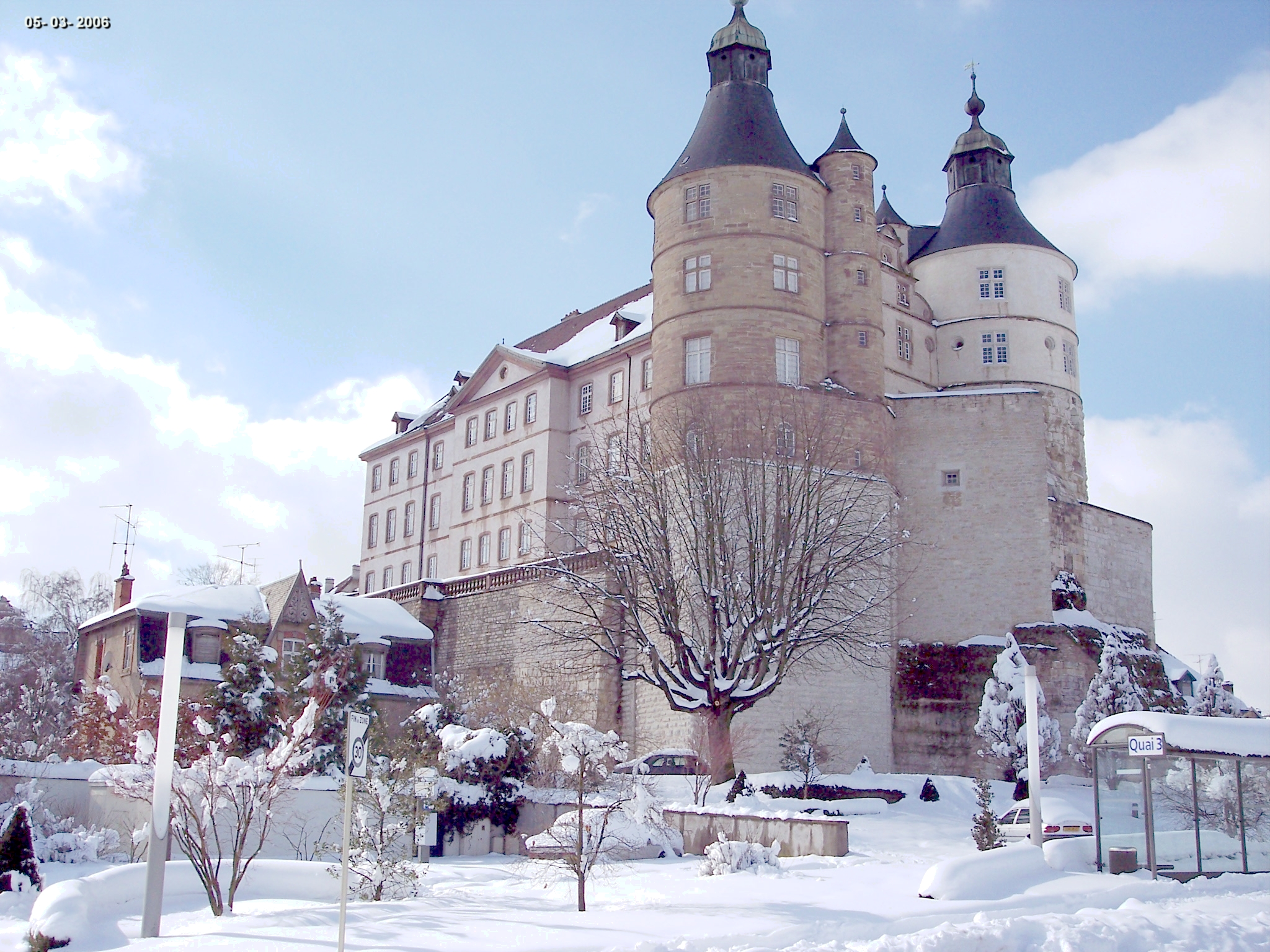 Le château Montbéliard Wurtemberg  France Bourgogne-Franche-Comté Doubs Montbéliard 25200