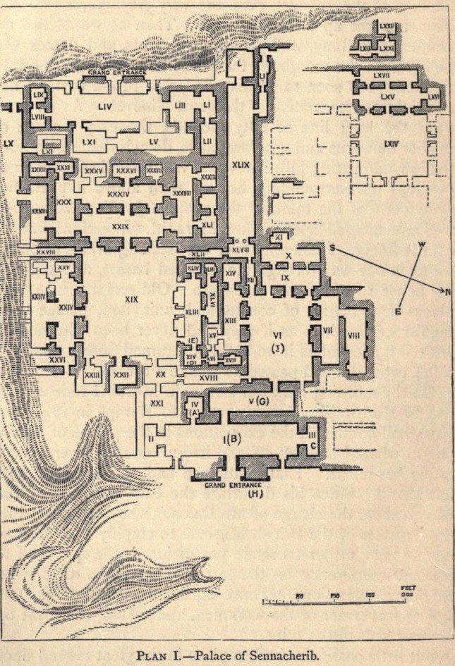 Civilisations mystérieuses de l'Asie Der_Palast_von_Sennacherib