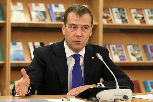 Dmitry Medvedev in Saint Petersburg, 19 April 2012-6.jpg