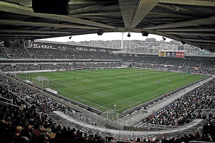 Unutrašnjost stadiona El Sardinero