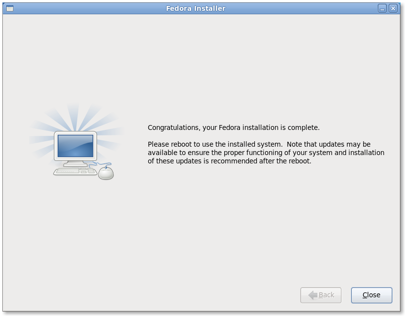 Installation is complete. Centos 6. Complete Linux installer. Centos перезагрузка.