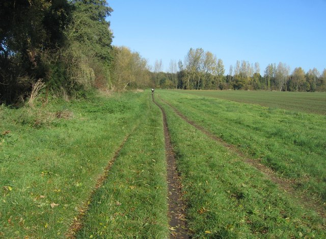 Footpath and National Cycle Route 11 - geograph.org.uk - 1055679