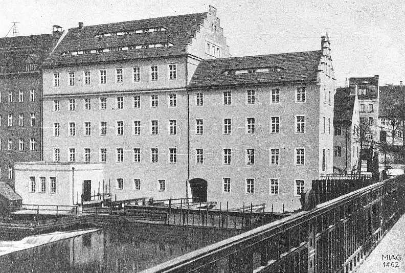 File:Fotothek df rp-e 0130071 Görlitz. Dreiradenmühle, aus, Die Mühle vom 23.6.1927.jpg