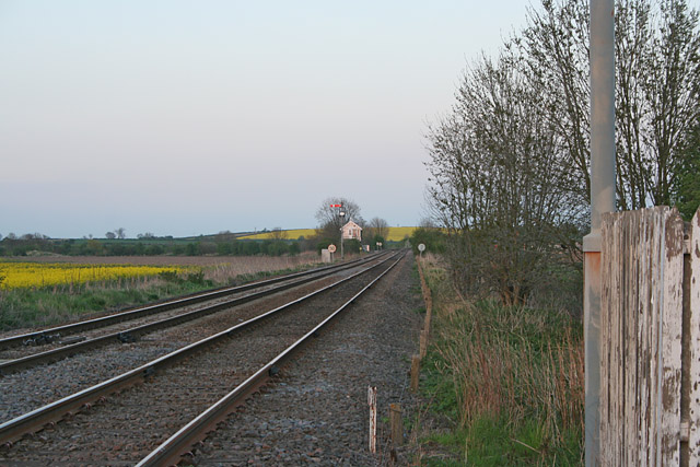 File:From the Bottesford West level crossing - geograph.org.uk - 163807.jpg