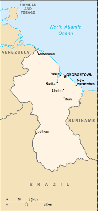 Geography of Guyana  Wikipedia