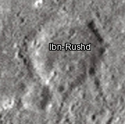 Carte du cratère lunaire IbnRushd.jpg