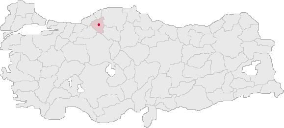 صورة:Karabük Turkey Provinces locator.gif