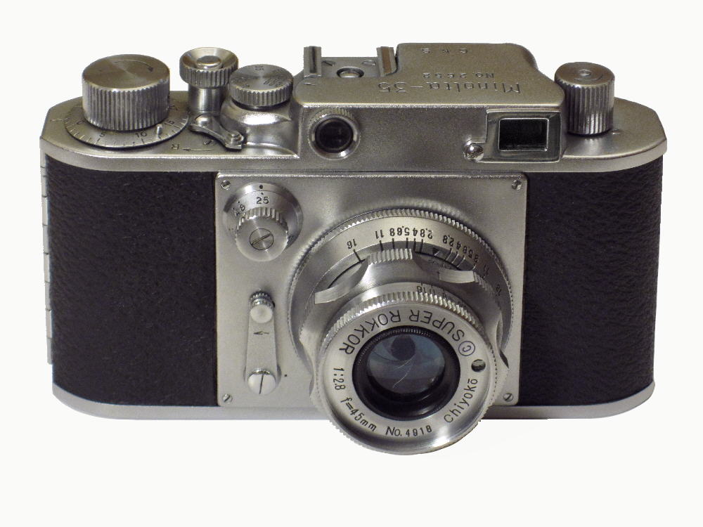 動作レンズなどは保証できませんChiyoda Kogaku Minolta 35 Model IIB