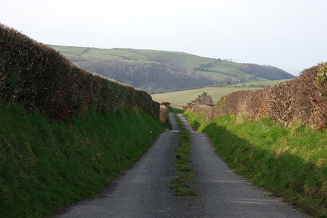 File:Minor road to Rhydypennau - geograph.org.uk - 1206427.jpg