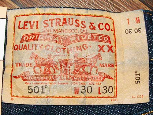 levis strauss 501