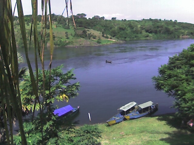 The source of the Nile, near Lawrance's birthplace