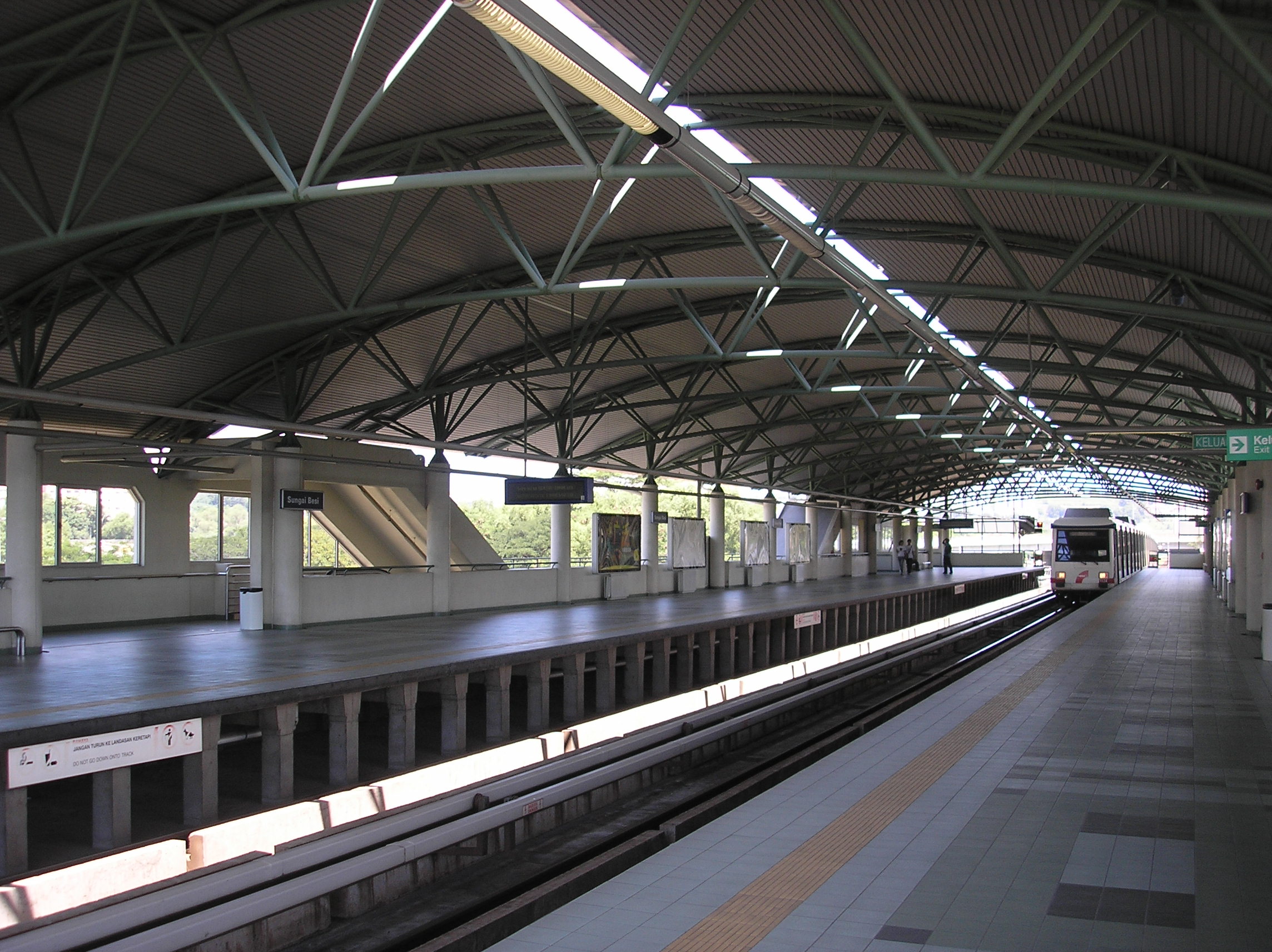 File Sungai Besi  station Sri Petaling Line Kuala Lumpur 