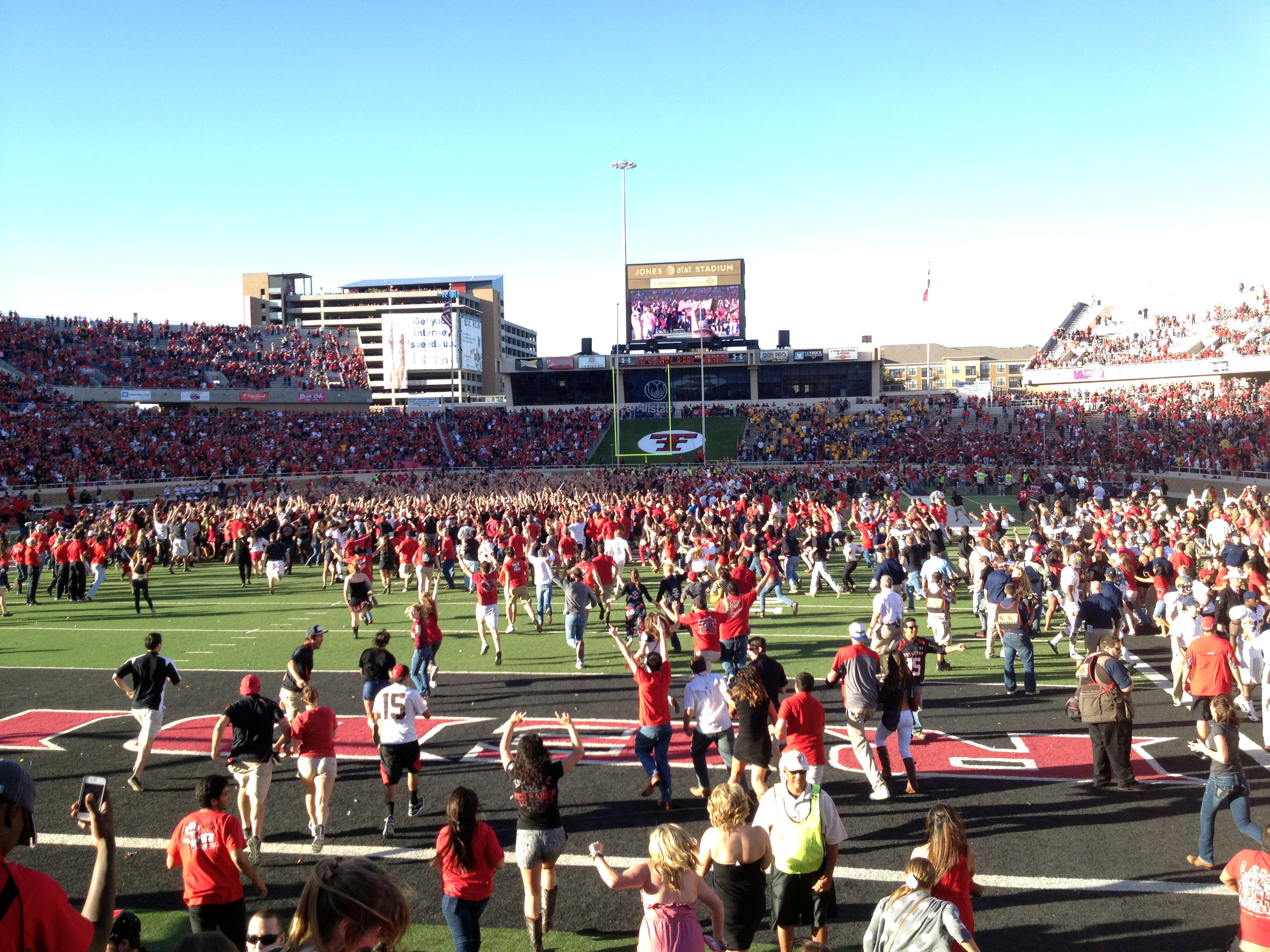 Seating Chart At Jones Stadium Texas Tech