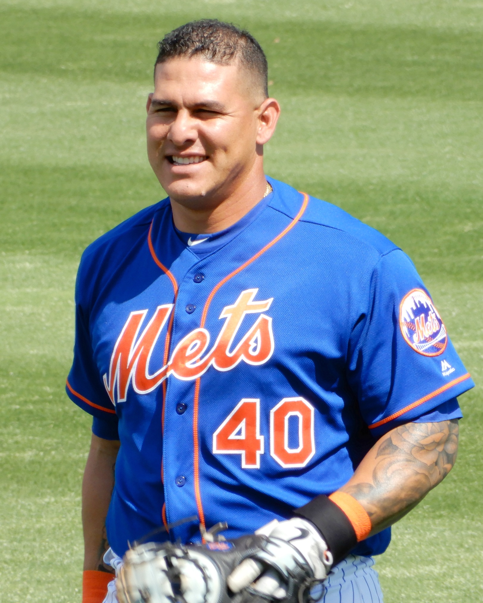 Ramos with the [[New York Mets]] in 2019