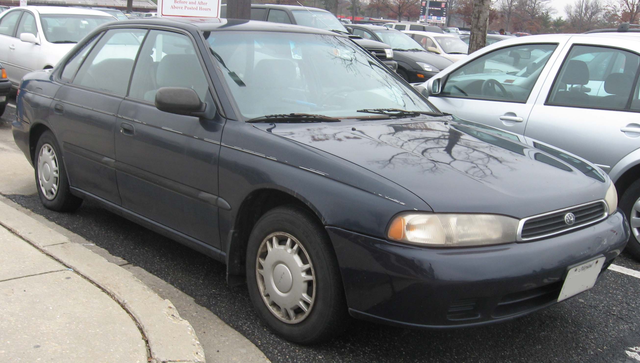 File 2nd Subaru Legacy Sedan Jpg Wikimedia Commons