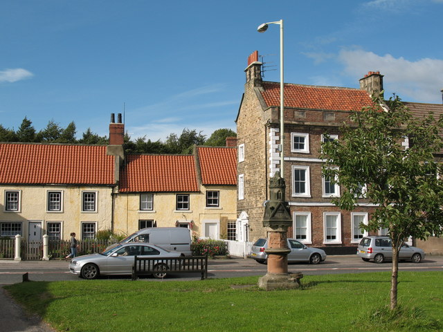 Across the Green, Staindrop. - geograph.org.uk - 528230