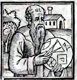 Depiction of Apollonius from a 1537 edition of his works