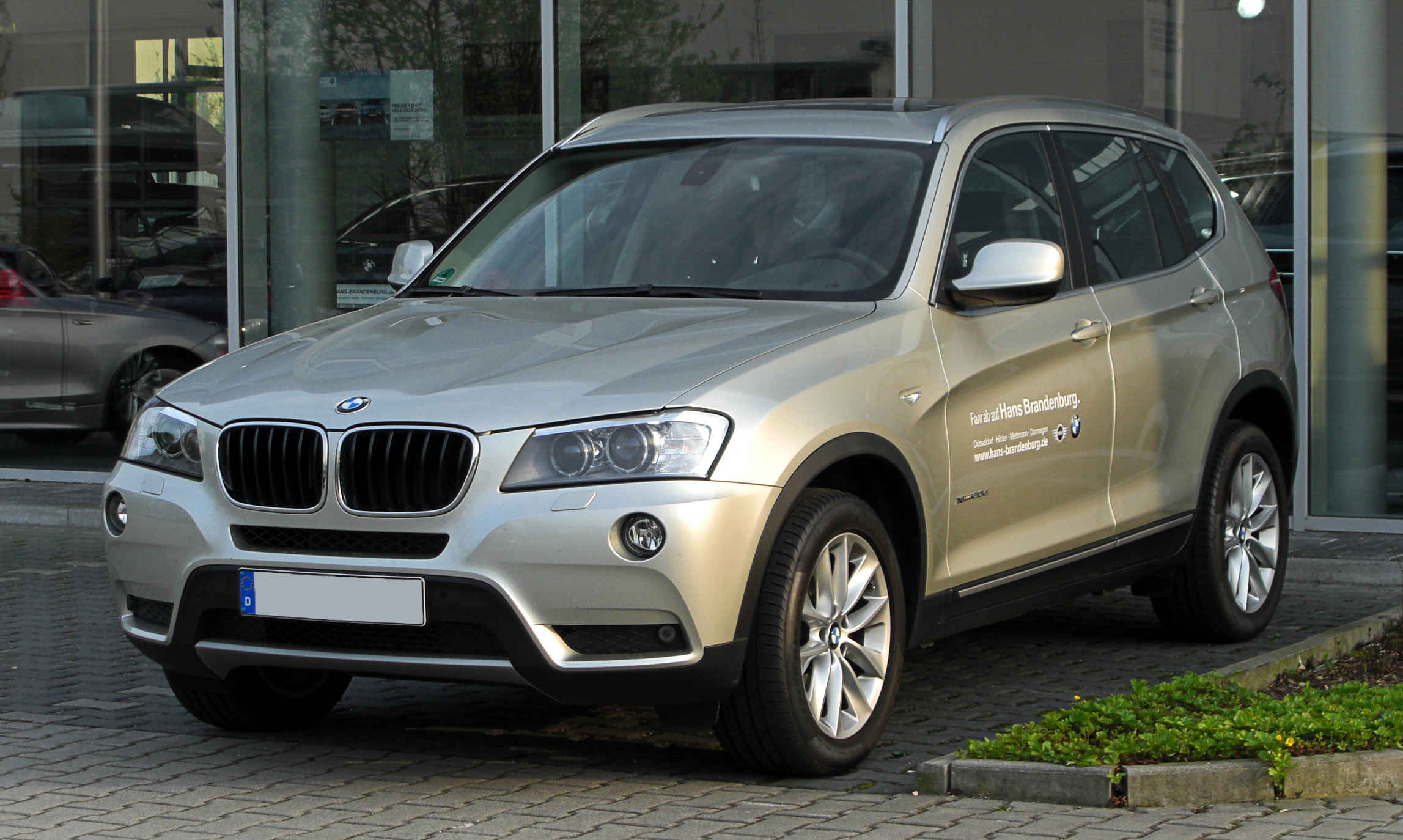 Bmw x3 f25 frontziergitter #4