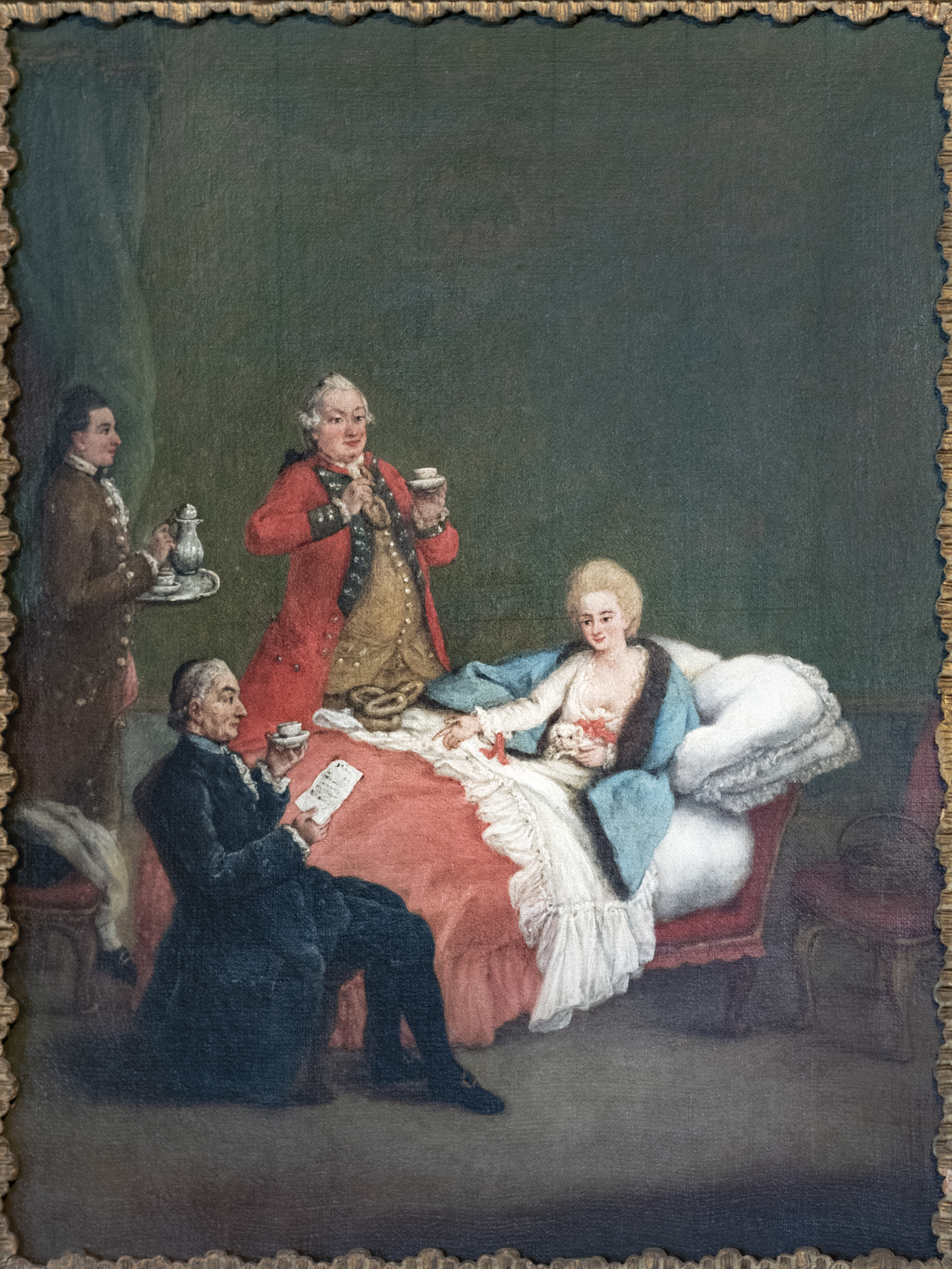 Pietro Longhi, Morning Chocolate, mid-18th century