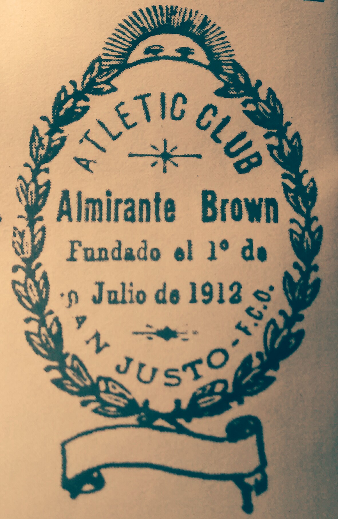 File:Club Almirante Brown año 1915, con la denominación de Atletic   - Wikimedia Commons