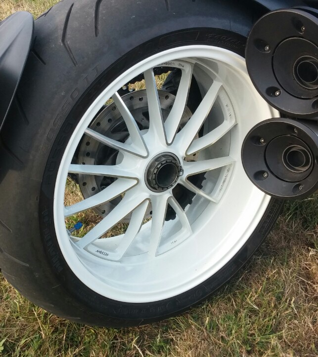 3 spoke alloy wheels for splendor