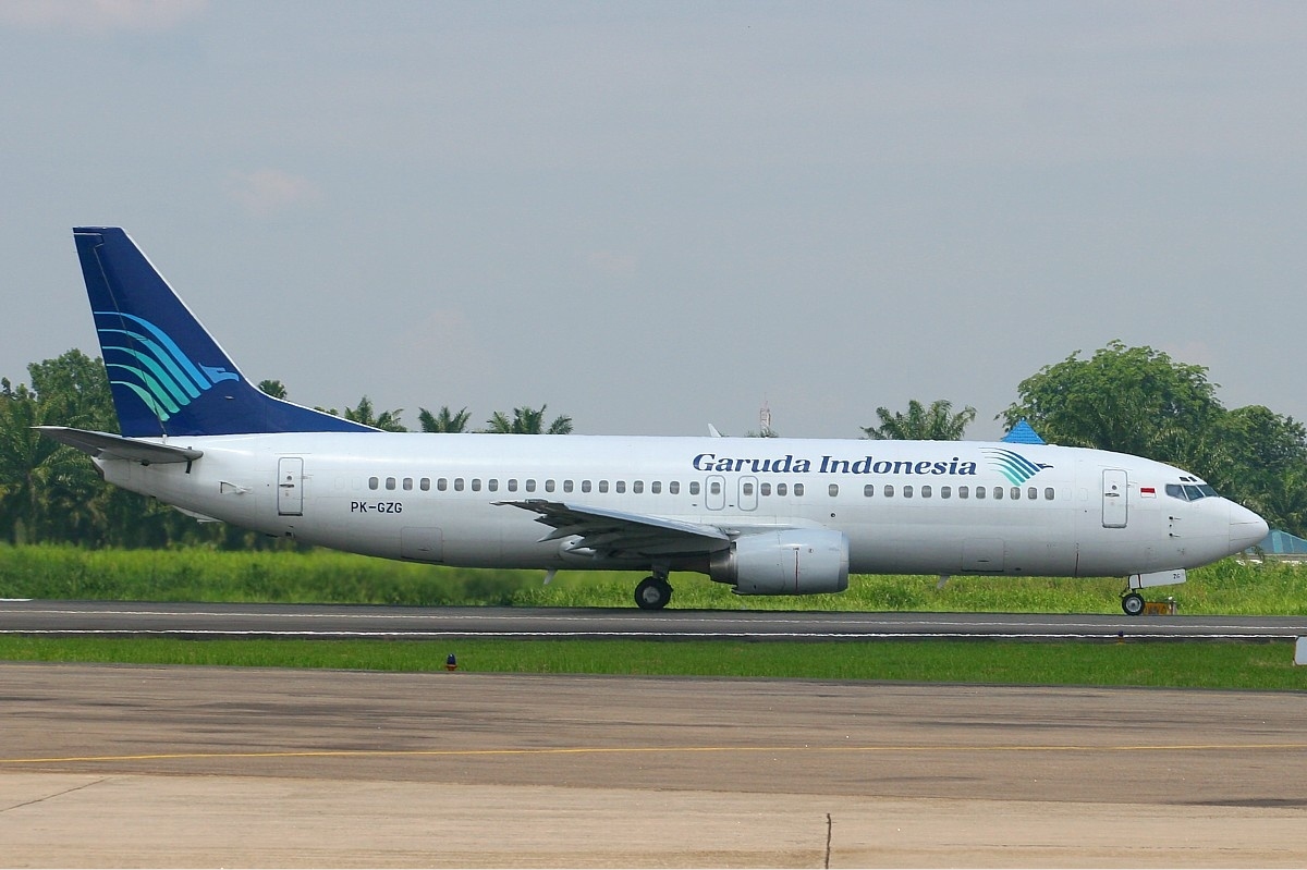 Gambar Garuda Indonesia Boeing 737 400 MRD 1 jpg Wikipedia