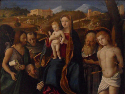 File:Girolamo da Santacroce, Madonna con Bambino, Santi e donatore.jpg
