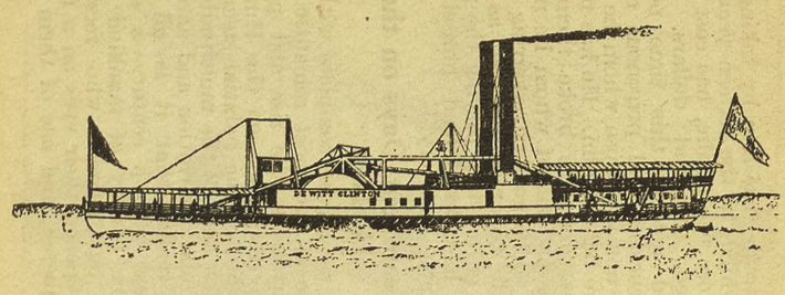 File:Hudson River Steamboat "De Witt Clinton", as Rebuilt, 1832. Showing "Hog Frame" construction, supporting boilers.png