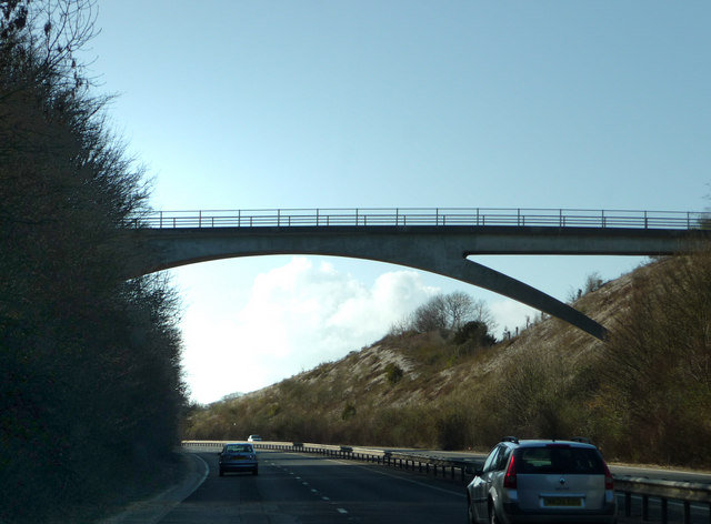 File:Lewes bypass, Juggs Road Bridge - geograph.org.uk - 1201746.jpg -  Wikimedia Commons