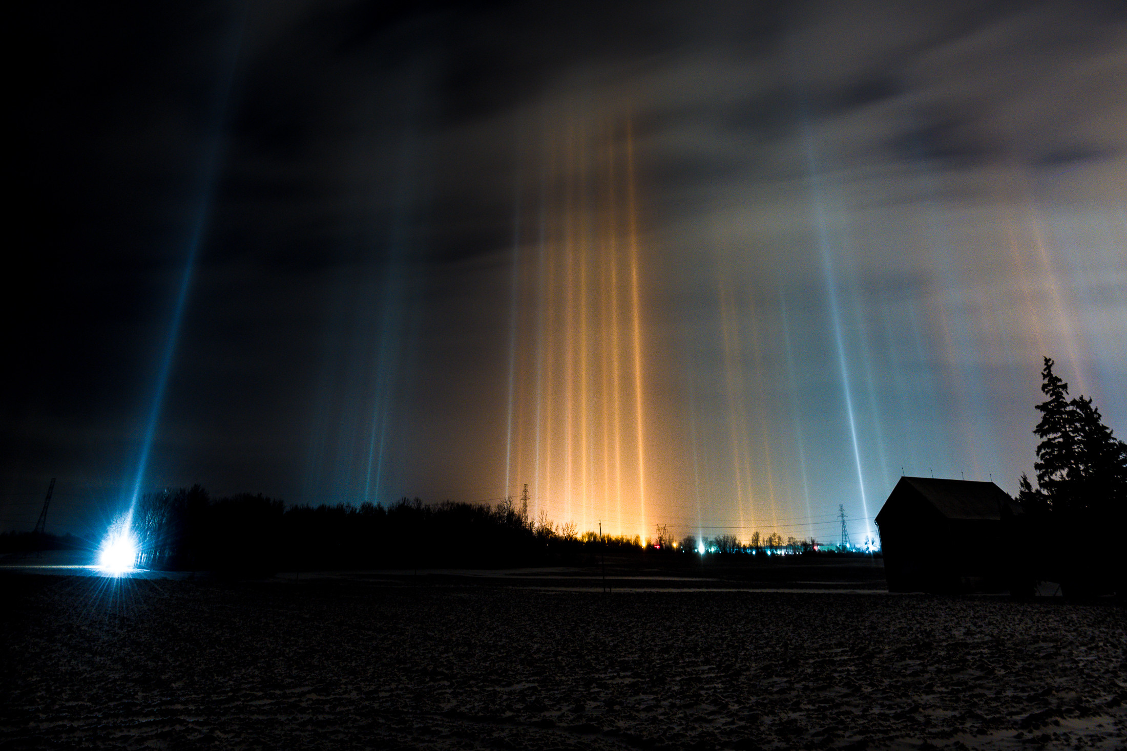 Light pillar - Wikipedia