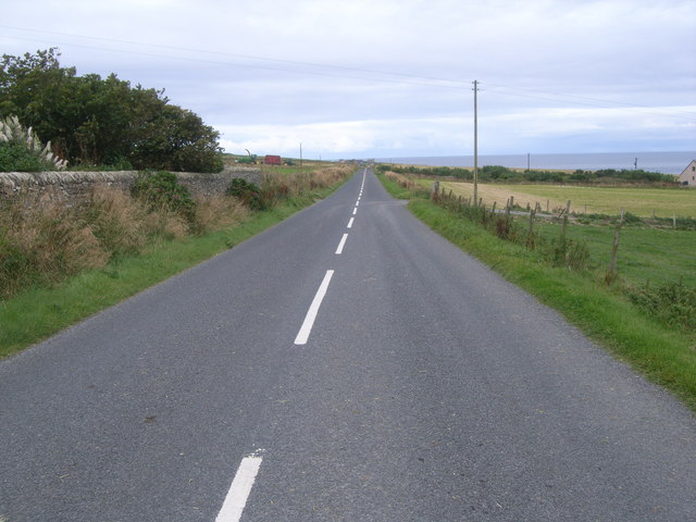 File:Looking north west along the A966 - geograph.org.uk - 954202.jpg