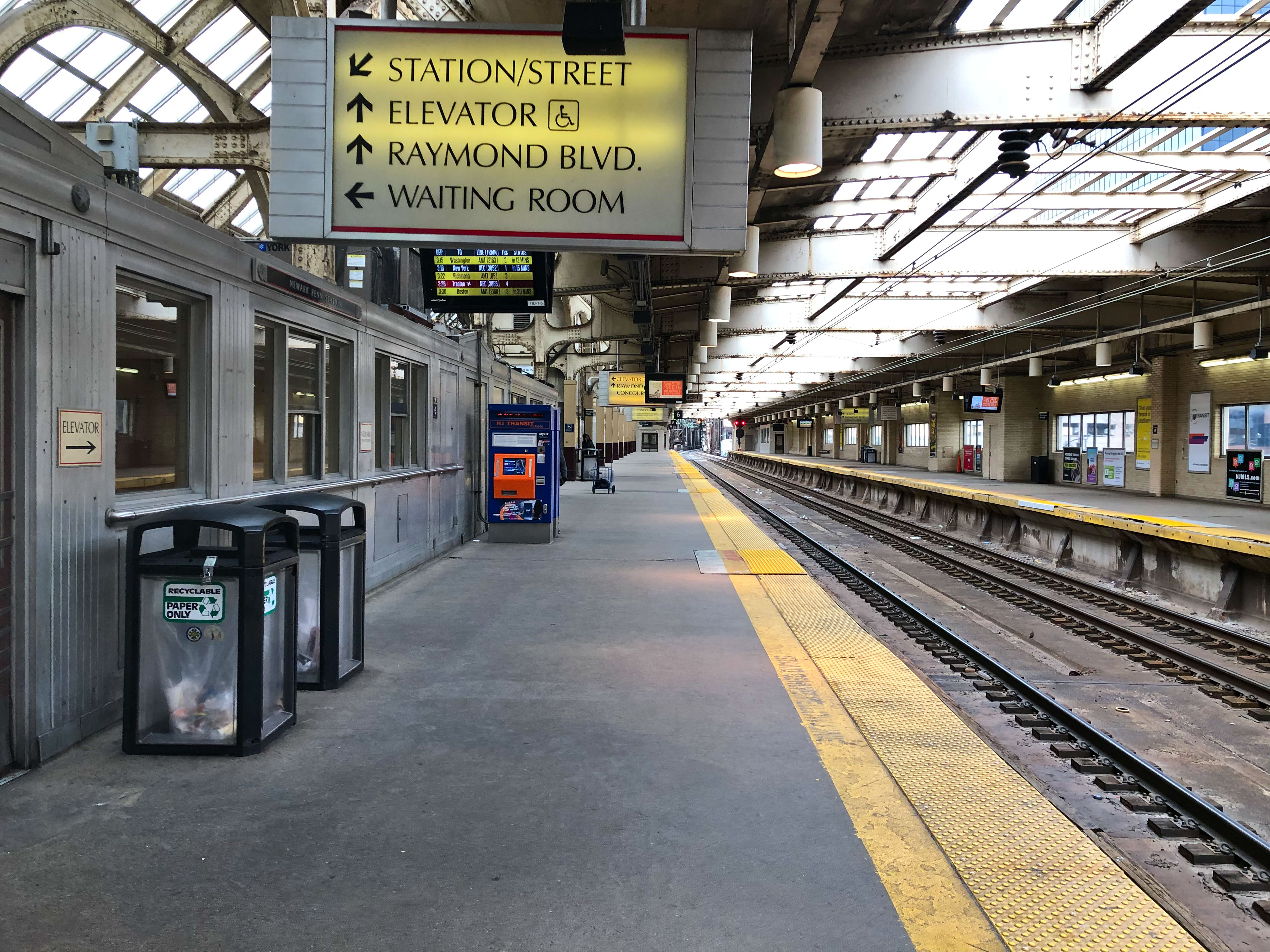 is newark penn station open