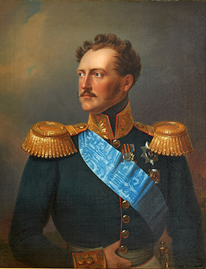 Nicholas I, Emperor of Russia, attributed to Franz Krüger, c. 1832