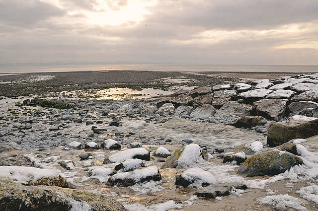 File:Outflow of the Afon Col-huw - geograph.org.uk - 1653460.jpg