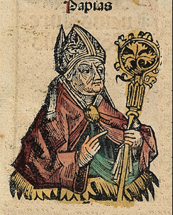 <span class="mw-page-title-main">Papias of Hierapolis</span> Greek Apostolic Father, Bishop of Hierapolis and author (c.60-c.130 AD)