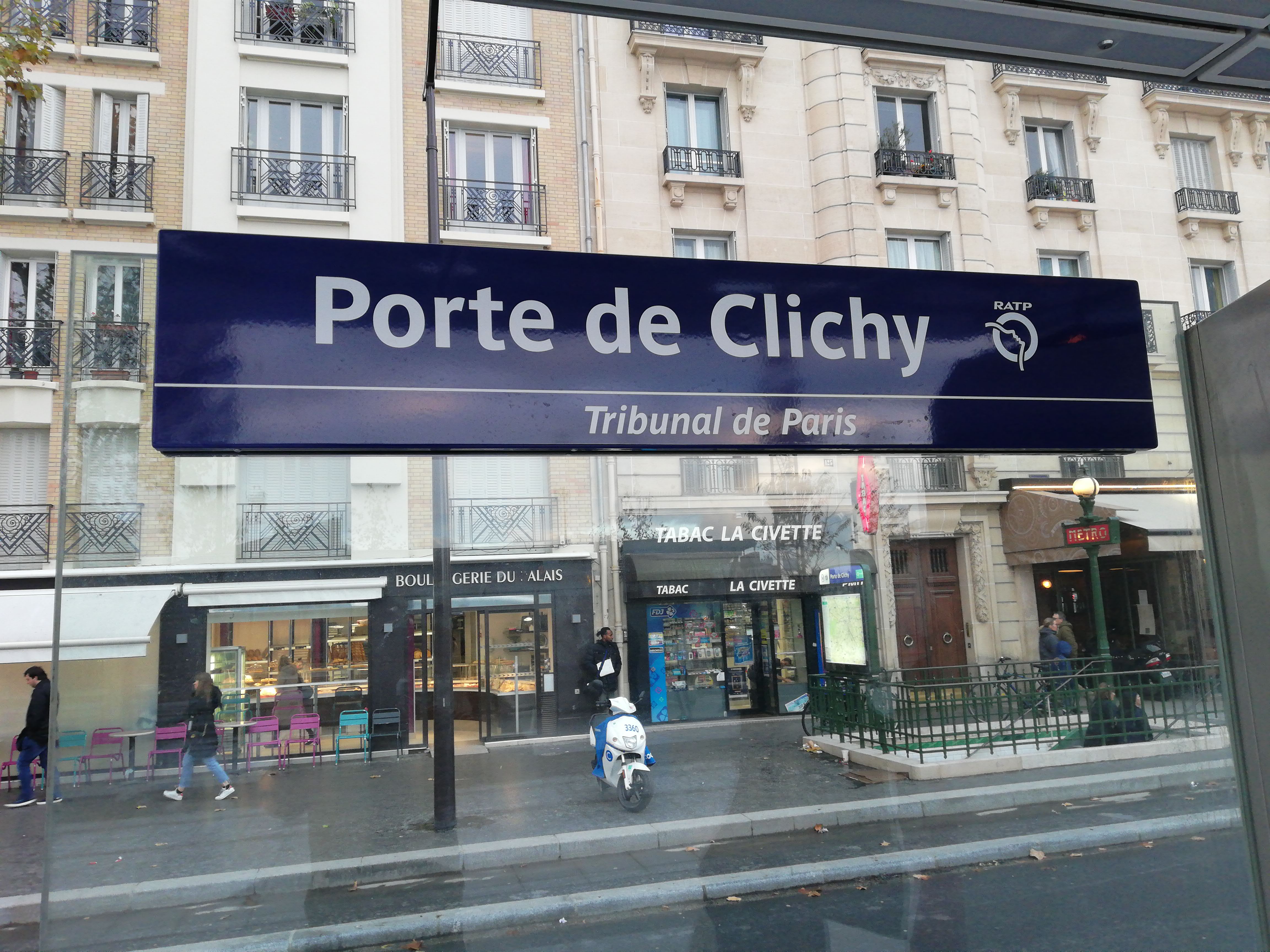 File:Porte de Clichy - Tribunal de Paris plaque signalétique 2018.jpg -  Wikimedia Commons